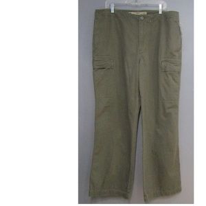 NEW Express Olive Brown Cargo Pants Size 38